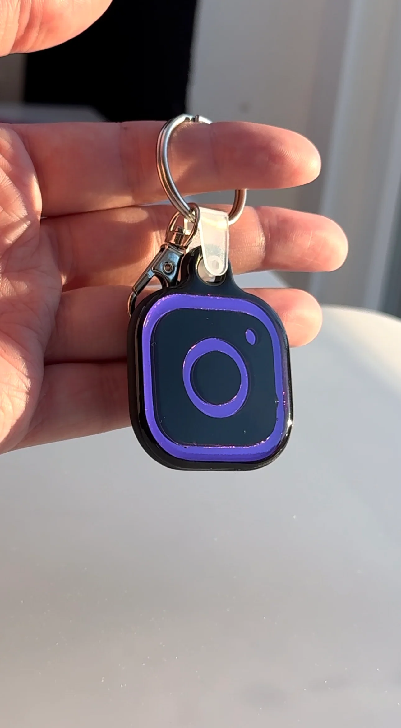 NFC Instagram with Mirror Logo KeyChain Free US Delivery - Image 11
