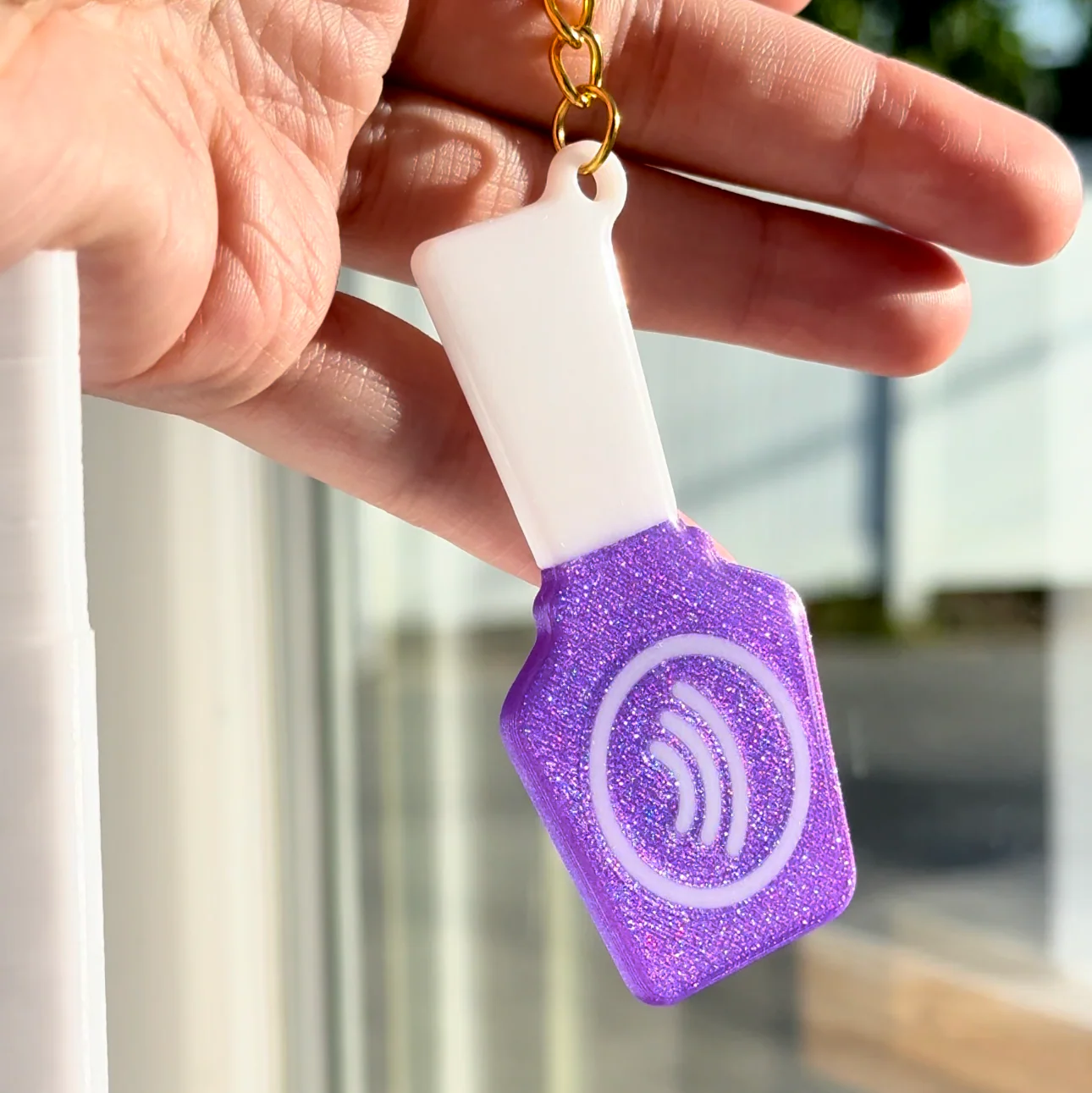 NFC Nail Bottle KeyChain Free US Delivery - Image 27